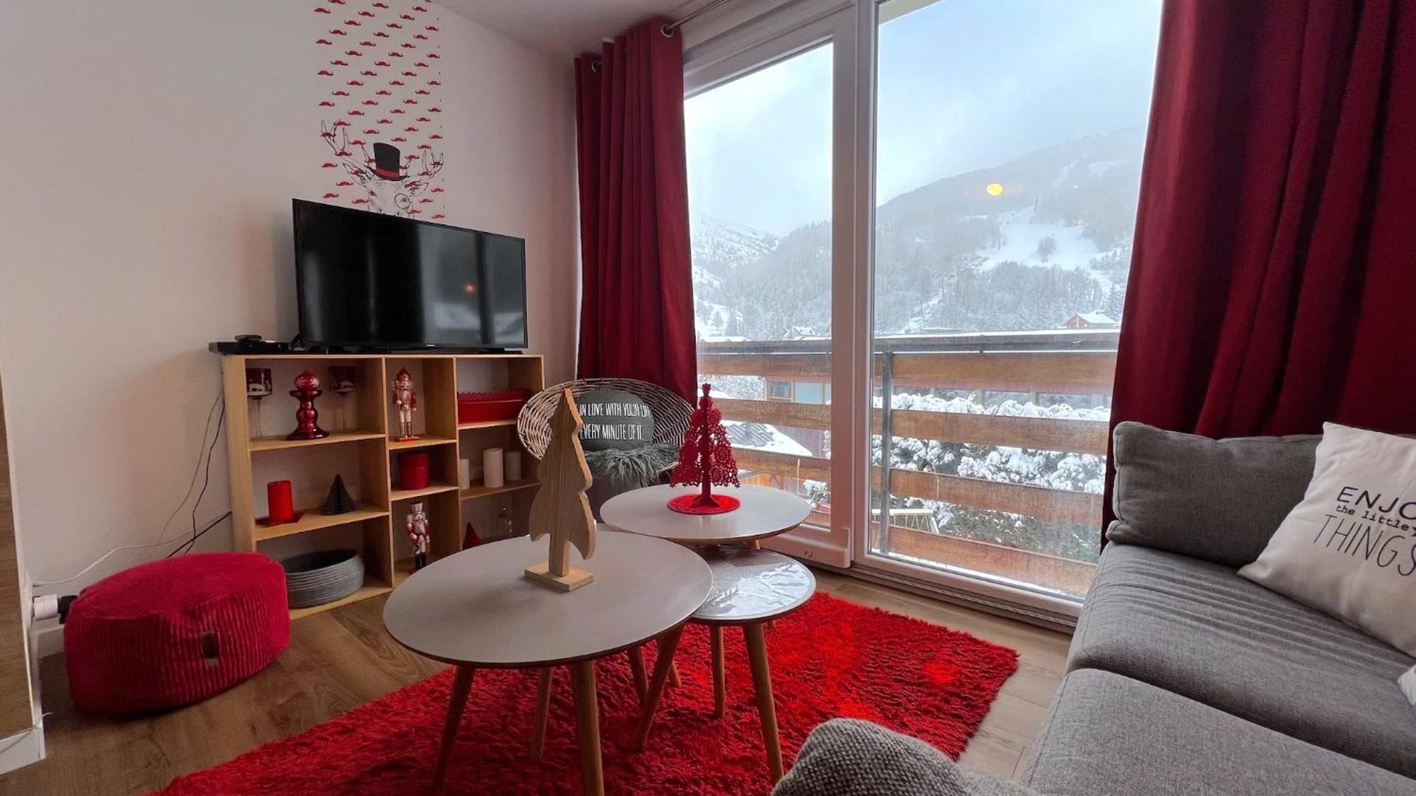 Rouge Canneberge -8 Personnes- 84M2 Vue Degagee Setaz Valloire Dış mekan fotoğraf
