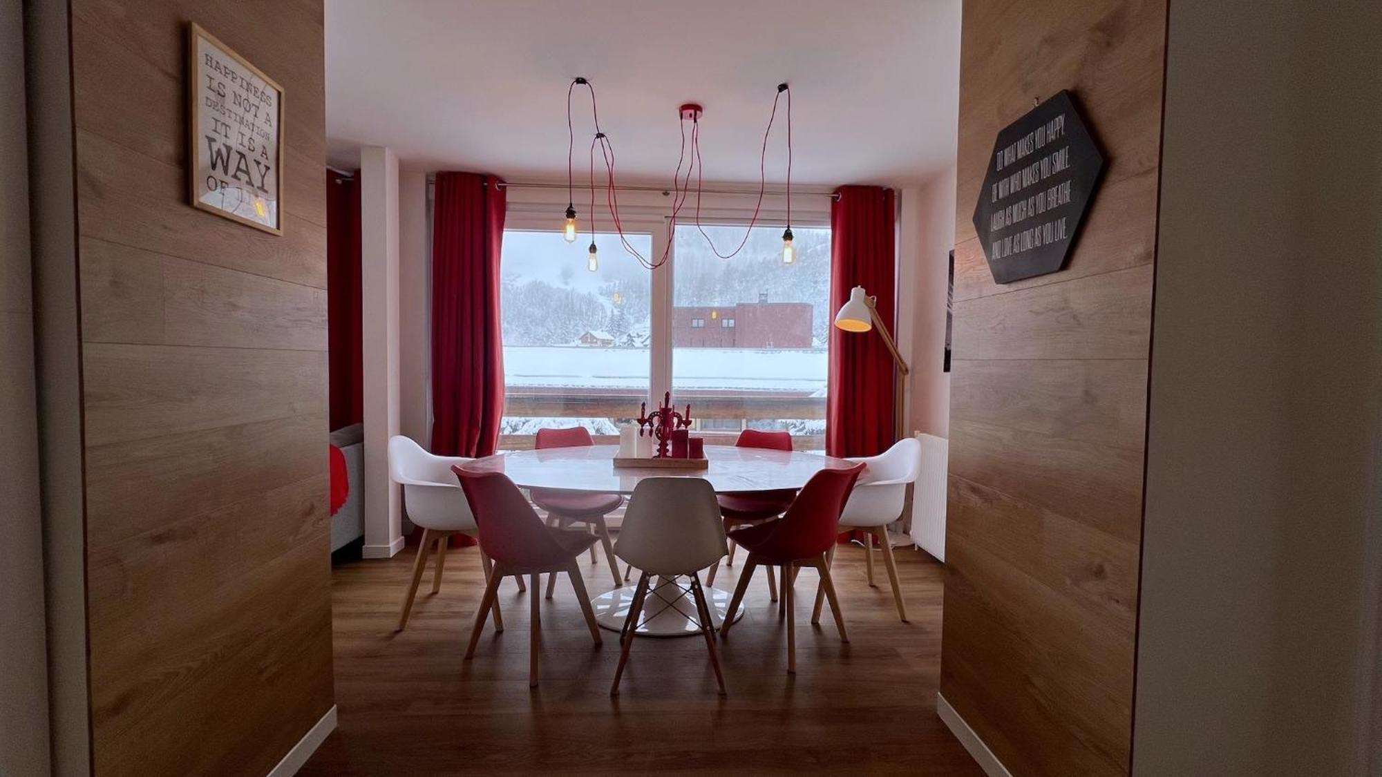 Rouge Canneberge -8 Personnes- 84M2 Vue Degagee Setaz Valloire Dış mekan fotoğraf