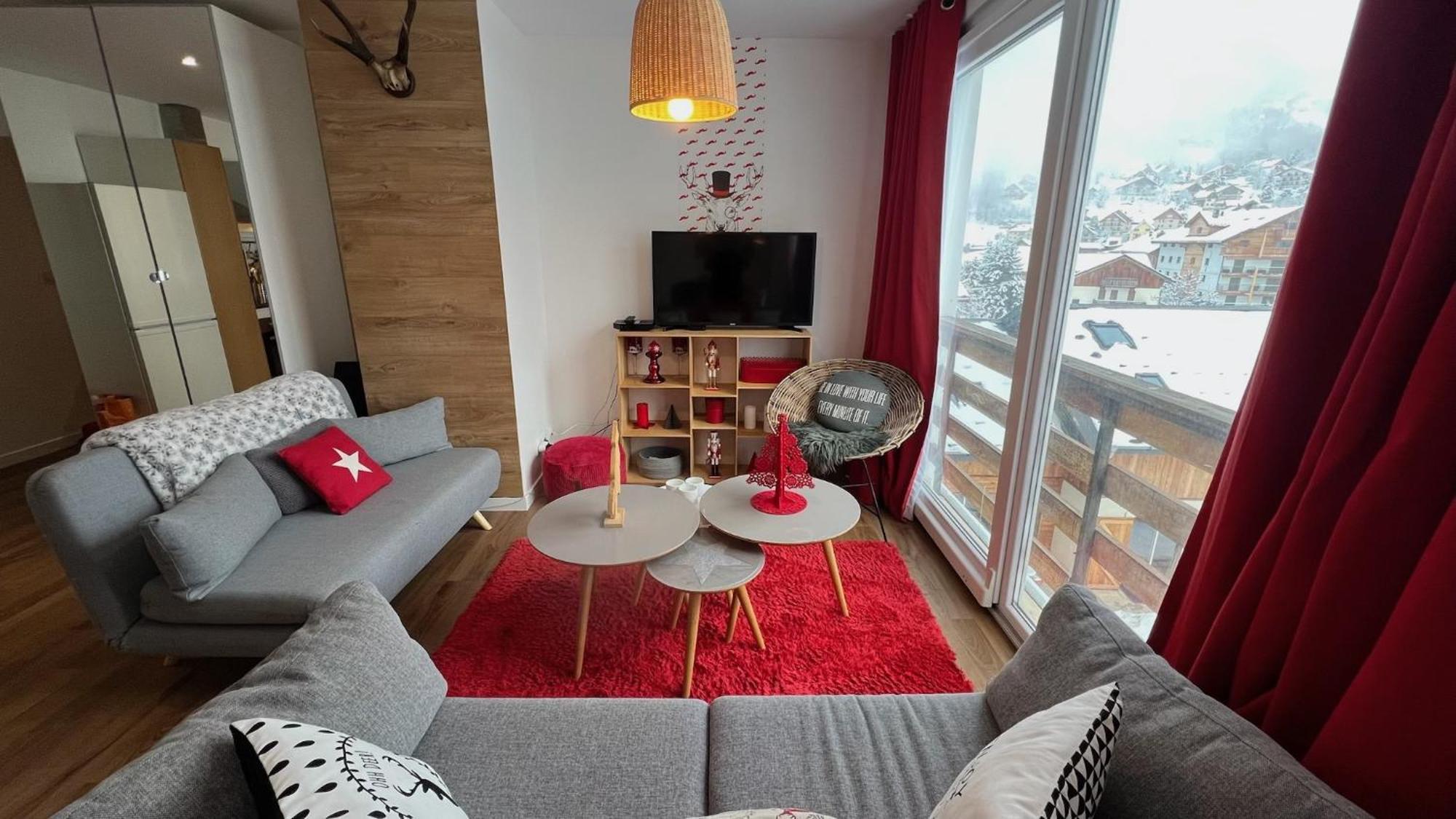 Rouge Canneberge -8 Personnes- 84M2 Vue Degagee Setaz Valloire Dış mekan fotoğraf